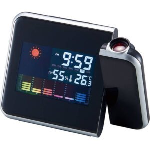プロジェクター機能付ウェザークロック